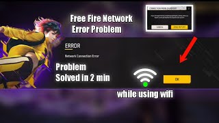 Free Fire Not Opening using wifi🥺  Network Error Problem Solved 2024🔥 Easy way 100 Working [upl. by Bonns]