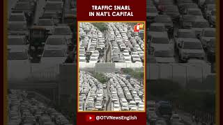 Heavy Traffic Jam In Delhi From Akshardham Temple To Sarai Kale Khan Route [upl. by Birmingham]