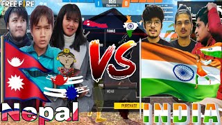 NEPALI TEAM VS INDIAN TEAM  GARENA FREE FIRE [upl. by Sukey]