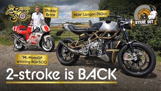 Ultimate Two Strokes  Shakey rides new Langen and his classic RGV250 motorbike [upl. by Anilram]