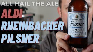 ALDI  Rheinbacher Pilsner Alcohol Free Review [upl. by Ellehcar]