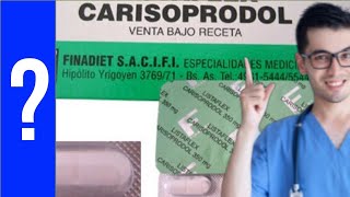 CARISOPRODOL para que sirve el Carisoprodol y como se toma Relajante Muscular  Todo Y MAS 💊 [upl. by Yale]