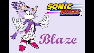 Sonic Rush Blaze Gameplay [upl. by Isolda985]