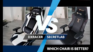 DXRacer vs Secretlab Gaming Chairs Which One Should YOU Get [upl. by Zoe617]