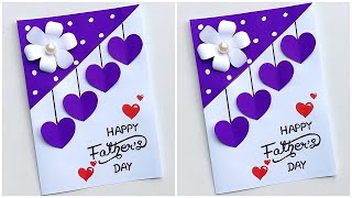 Easy and Beautiful card for fathers day 2024  Fathers day card making ideas Handmade [upl. by Nixon149]