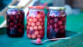 Cerises au sirop en pots [upl. by Ylrad885]