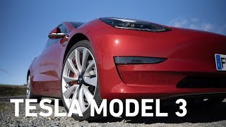 TESLA MODEL 3 TEST amp ESSAI  LE FUTUR EST EN ROUTE [upl. by Sillyhp]