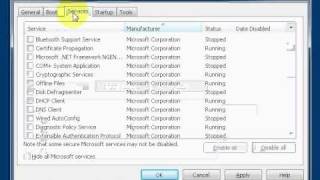 Explaining how to use Msconfig [upl. by Nnorahs]