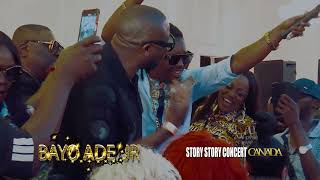 24BITS Present BAYO ADE Jnr quotSTORY STORY CONCERT LIVE IN TORONTO CANADAquot OFFICIAL VIDEO [upl. by Lemar892]