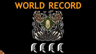 MHW  Ancient Leshen 0230quot98 4P 4 Aerial GS World Record [upl. by Grier]