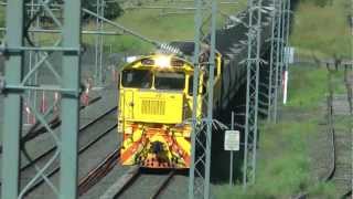 Aurizon Coal Train Rosewood Qld [upl. by Leiva]