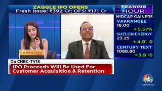 Zaggles IPO Deep Dive Raj P Narayanam on Funding Vision and Market Dynamics  CNBC TV 18 [upl. by Anuayek]