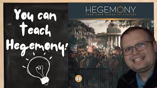 Hegemony Board Game Working Class Player Setup General Rules and How To Play A Round [upl. by Swiercz114]