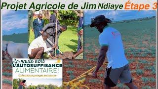 Étape 3 étude du sol par des experts achat de matériaux et chevals projet agricole de Jim Ndiaye [upl. by Masry]