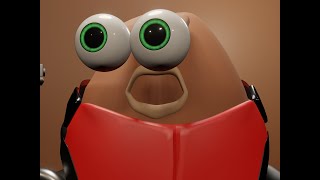 The Killer Bean  Poorly Remade in Blender [upl. by Ennovart]