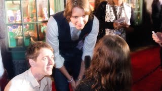 Harry Potter Cast Red Carpet Interviews  The Universal Orlando Resort [upl. by Esilec197]