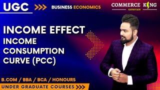 11 Income effect  Income consumption curve  ICC  ugc  bcom  bba  ba  bca  honours [upl. by Nosreh12]