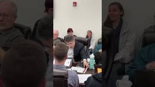 Telford Council member Robert Jacobus confronted by resident over anti LGBT rhetoric 2023 [upl. by Aslehc]