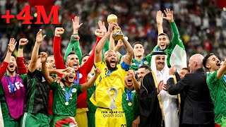 Le Parcours De Léquipe Nationale DAlgérie 🇩🇿 Coupe Arabe QATAR 2021 ⚽🎖Musique DZ [upl. by Meuse]