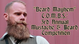 Beard Mayhem 3rd Annual Central Oregon Mustache amp Beard Competition [upl. by Valoniah]