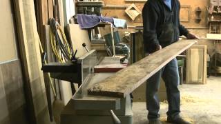 Three methods for getting a straight edge on rough lumber [upl. by Airotna]