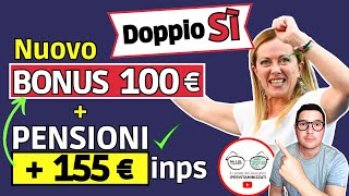 NUOVO❗ BONUS 100€ BEFANA  PENSIONI Bonus 155€ UFFICIALE da INPS ➡ IMPORTO AGGIUNTIVO TREDICESIMA [upl. by Warila]