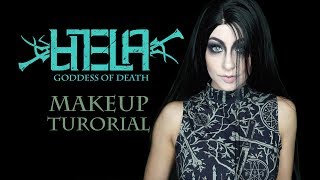 Hela Goddess of Death Makeup Tutorial [upl. by Olmstead661]