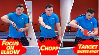 Master DIFFERENT ways to SPIN amp USE the BACKHAND SERVE  TABLE TENNIS  PING PONG  Beginner Serve [upl. by Suoicserp]