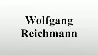 Wolfgang Reichmann [upl. by Hgeilyak]