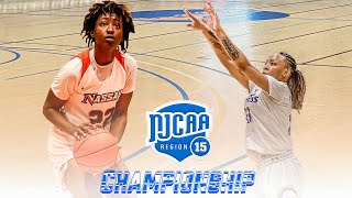 2024 NJCAA Region 15 Womens Basketball Tournament  Championship Game [upl. by Monetta53]