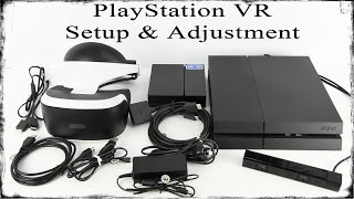 PlayStation VR Setup and Adjustment PSVR PS4 [upl. by Neibaf472]