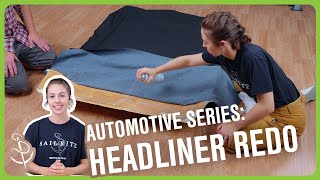 How to Replace Car Headliner  Automotive Refresh Series [upl. by Groveman531]