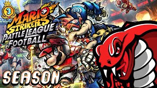 Apotrix FC vs Power Stars  Mario Strikers Battle League Season Match [upl. by Ophelia]