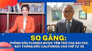 So găng Thống Đốc Florida được yểm trợ của đài Fox đẩy Thống Đốc California vào thế tự vệ [upl. by Trimmer]