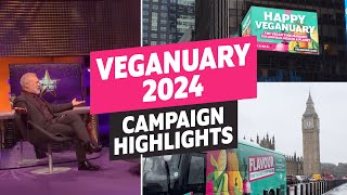 Veganuary 2024 Campaign Highlights 🎉 [upl. by Bravin]