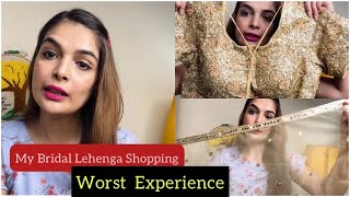 My Bridal Lehenga Shopping  Worst Experience Chandni Chowk  Hindi Soumya Khatri [upl. by Mahan]