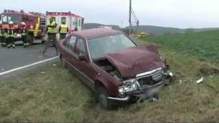 Schwerer Unfall auf B8 bei Würzburg [upl. by Auop]