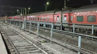 MCTM Udhampur  Bhavnagar Terminus Janmabhoomi Express Arriving Jodhpur Railway Station [upl. by Hetty]