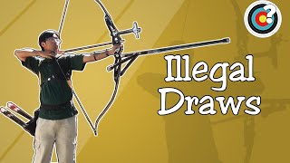 Archery  Illegal Draws [upl. by Noryd32]