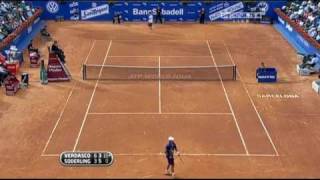 Verdasco Points vs Soderling  Barcelona [upl. by Conah899]