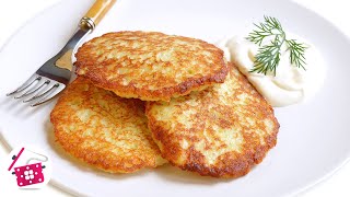 Самые вкусные ДРАНИКИ из картошки деруны Все СЕКРЕТЫ приготовления Potato pancakes Готовим дома [upl. by Lindsey]