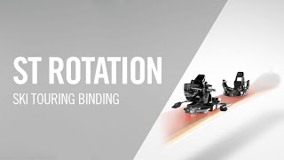 ST ROTATION  Ski touring binding for strong downhill performance  Product presentation  DYNAFIT [upl. by Ardnassak]