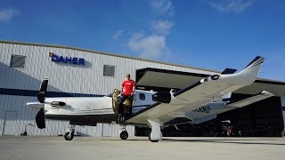 Flight VLOG  Flying a Brand New TBM930 [upl. by Barthelemy]