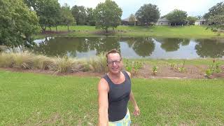 The Villages FL  Golf Cart ride Lake Sumter to Belvedere Blvd [upl. by Amzaj]