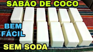 VOCÃŠ VAI VENDER MUITO SABÃƒO DE COCO GLICERINADO SEM SODA ORIGINAL [upl. by Bywoods338]