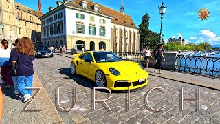 ZURICH SWITZERLAND ⚜️ Walking tour Münsterbrücke  Niederdorf [upl. by Teador]