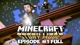 КВАДРАТНЫЕ ПРИКЛЮЧЕНИЯ  Minecraft Story Mode Эпизод 1 FULL [upl. by Algy601]