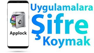 Applock  Uygulamalara Şifre Nasıl Koyulur [upl. by Nylodnew132]