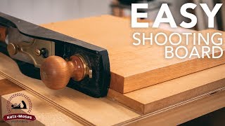 The Shooting Board The MUST HAVE Shop Jig with FREE BUILD PLANS [upl. by Naejarual]