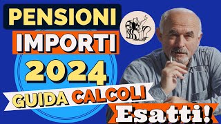 PENSIONI ðŸ‘‰ AUMENTI 2024 ðŸ“Š Ecco COME CALCOLARE I NUOVI IMPORTI âœ… Semplicissimoâ—ï¸ [upl. by Strohbehn392]